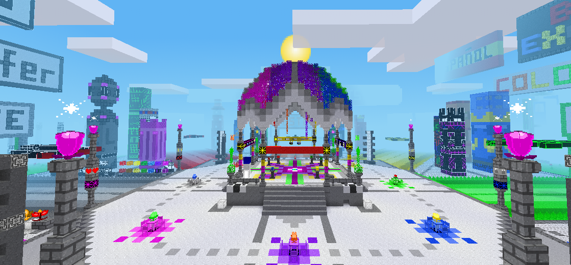Colorlandia screenshot of the Spawn